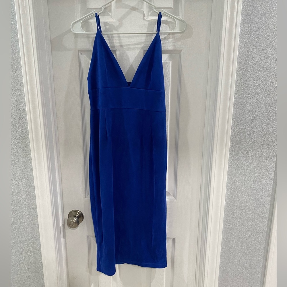 Lulus knee length suede cocktail dress size medium